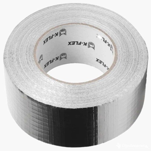 Лента 48мм х 50м самоклеящаяся K-flex DUCT 1604H silver в Тюмени