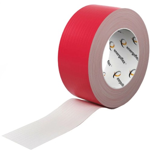 Лента армированная 48мм х 25м самоклеящаяся красная Energoflex Energopro в Тюмени