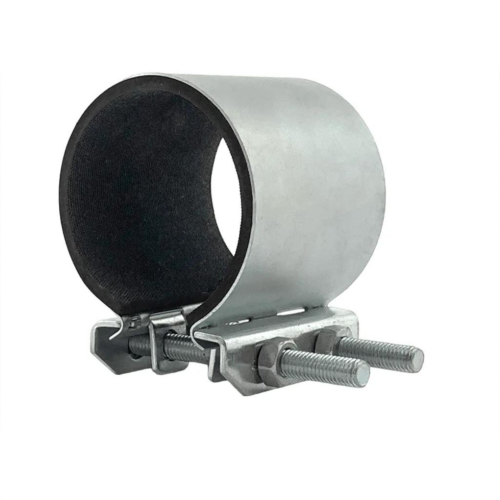 Хомут ремонтный односторонний трубный стальной оцинкованный Сансфера 45х40х70 мм