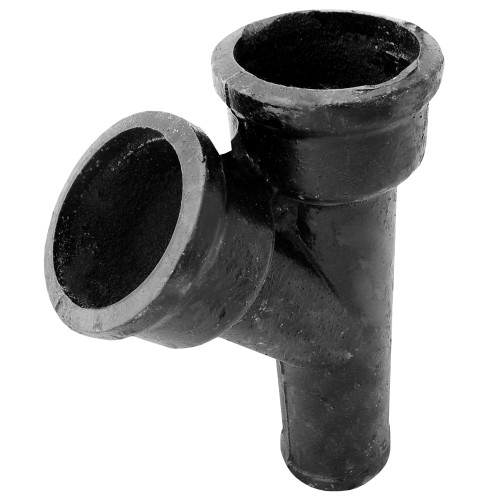 Тройник чугунный канализационный косой Ду 150-100 45гр б/н ГОСТ 6942-98 в Тюмени