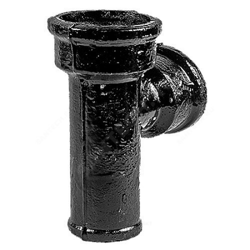 Тройник чугунный канализационный прямой Ду 50-50 90гр б/н ГОСТ 6942-98 в Тюмени