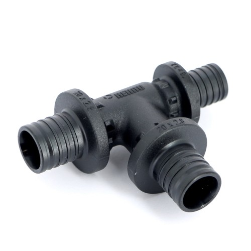 Тройник PPSU Дн 25-20-25 переходной для PE-X труб РОС в Тюмени