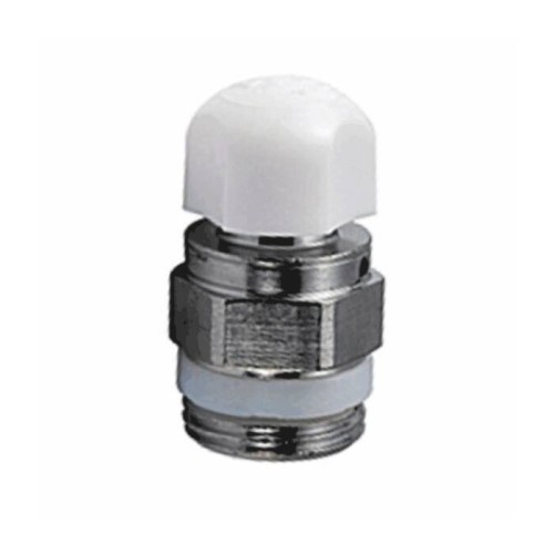 Кран Маевского ручной латунный Ду-15 (1/2") Ру-10 НР (НАР) с колпачком Giacomini R66A в Тюмени