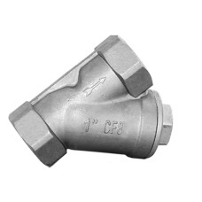 Фильтр сетчатый нержавеющий AISI 316 (CF8M) Ду-10 (3/8") Ру-40 ВР (ВН) (Т<180°С) ABRA YS-3000