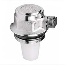 Воздухоотводчик автоматический латунный Ду-25 (1") Ру-10 НР (НАР) угловой левый для радиатора Icma 716