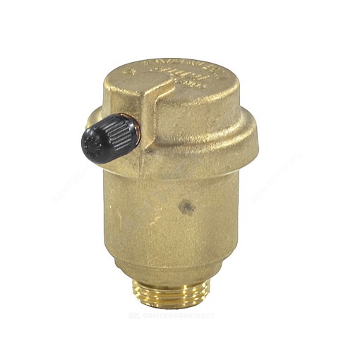 Воздухоотводчик автоматический латунный Ду-15 (1/2") Ру-10 НР (НАР) прямой Icma 719 в Тюмени