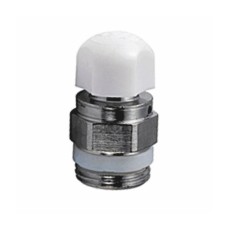 Кран Маевского ручной латунный Ду-10 (3/8") Ру-10 НР (НАР) с колпачком Giacomini R66A