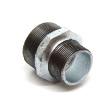 Ниппель чугунный переходной оцинкованный НР Fittex PLUS 25 мм 3/4" ГОСТ 8958-75