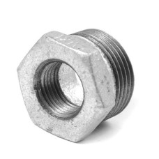 Футорка чугунная оцинкованная ВР-НР 15 мм 1" ГОСТ 8960-75