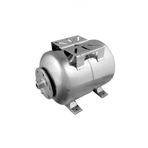 Гидроаккумулятор горизонтальный нержавеющий с наружной резьбой EPDM Unipump 6 бар 24 л в Тюмени