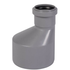 Переход канализационный PP-H на чугун серый Дн 50-75 б/нап с манжетой VALFEX