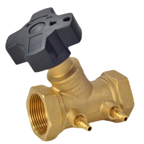 Клапан балансировочный латунный ручной с внутренней резьбой 1,6 МПа MNT-R Ридан 20 мм в Тюмени