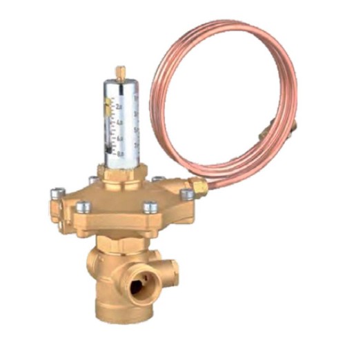 Клапан балансировочный латунный автоматический с наружной резьбой 1,6 МПа APT-R Ридан 32 мм в Тюмени