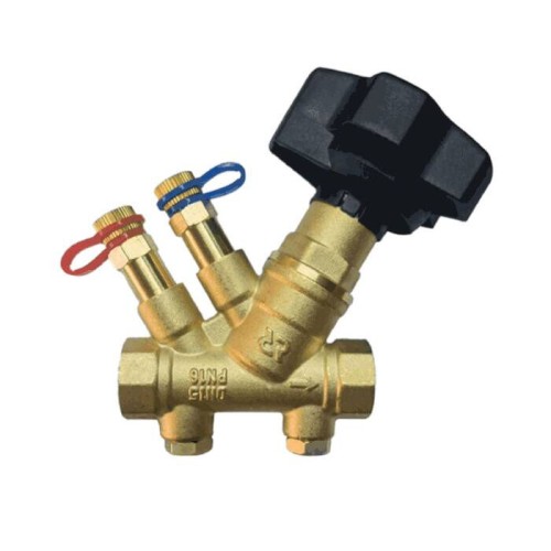 Клапан балансировочный латунный ручной с внутренней резьбой 1,6 МПа MVT-R Ридан 25 мм в Тюмени