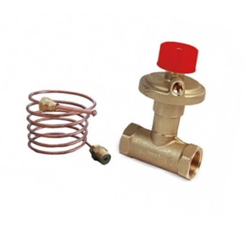 Клапан балансировочный латунный автоматический с внутренней резьбой 2,5 МПа R206C-1 Giacomini 20 мм в Тюмени