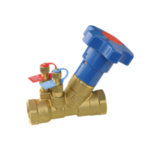 Клапан балансировочный латунный ручной с внутренней резьбой 2,5 МПа VIR 9515 АДЛ 20 мм