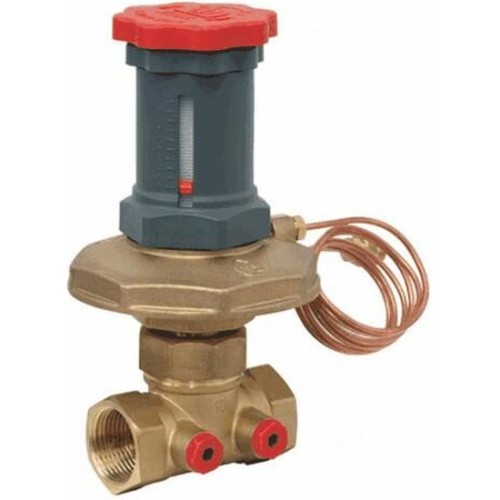 Клапан балансировочный латунный автоматический с внутренней резьбой 1,6 МПа R206C Giacomini 25 мм в Тюмени