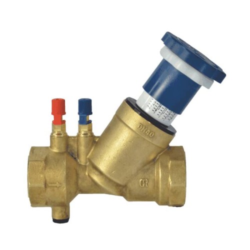 Клапан балансировочный латунный ручной с внутренней резьбой 2,5 МПа OR 32 мм в Тюмени