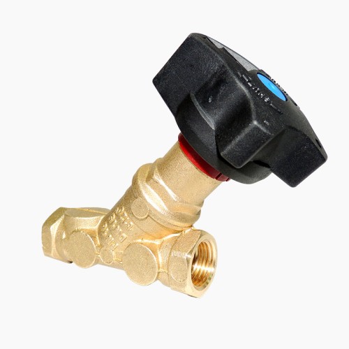 Клапан балансировочный латунный ручной с внутренней резьбой 1,6 МПа STAD.BY-3 Цветлит 25 мм в Тюмени