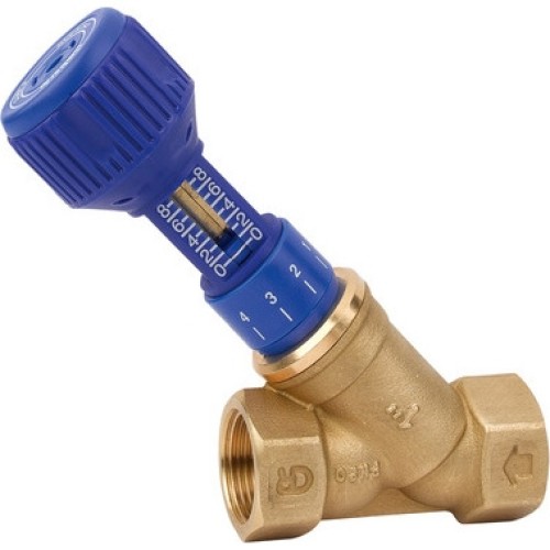 Клапан балансировочный латунный ручной с внутренней резьбой 2,0 МПа CIM 787OT Cimberio 32 мм в Тюмени