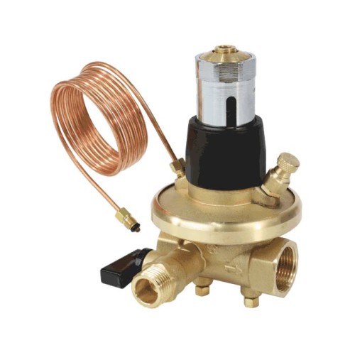 Клапан балансировочный латунный автоматический с внутренней резьбой 1,6 МПа Aquasfera EURO Aquasfera 25 мм в Тюмени