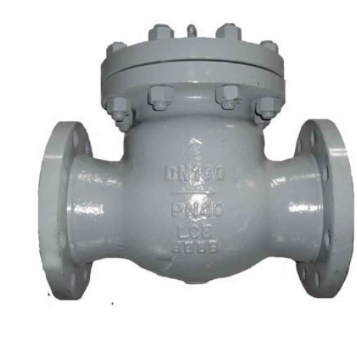 Клапан обратный стальной поворотный фланцевый 4,0 МПа 19с53нж 50 мм в Тюмени