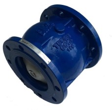 Клапан обратный чугунный пружинный фланцевый NBR 1,6 МПа Benarmo 100 мм