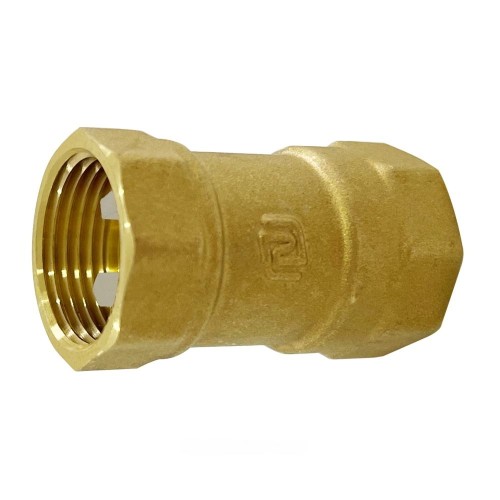 Клапан обратный латунный осевой пружинный с внутренней резьбой EPDM Эко 25 мм 1" в Тюмени