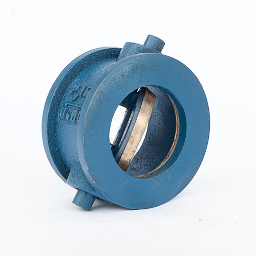 Клапан обратный чугунный Y-тип межфланцевый 1,6 МПа 19ч21бр Мегастрой 80х70 мм в Тюмени