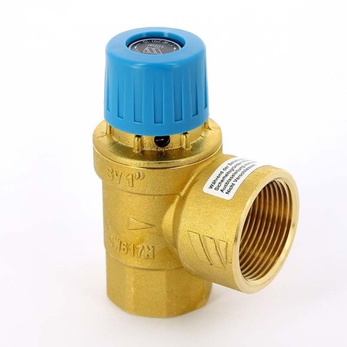 Клапан предохранительный латунный пружинный с внутренней резьбой Prescor B Flamco 20 мм 3/4" в Тюмени