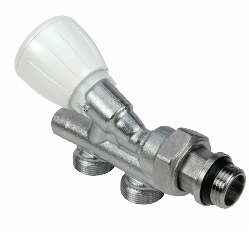 Клапан термостатический осевой угловой Ду-15 (1/2"-16) Ру-10 НР (НАР) с преднастройкой R440N Giacomini в Тюмени