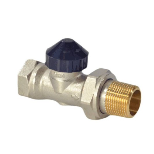 Клапан термостатический прямой Ду-15 Ру-10 ВР (ВН) гайка М30х1,5 с преднастройкой TR-N Ридан в Тюмени