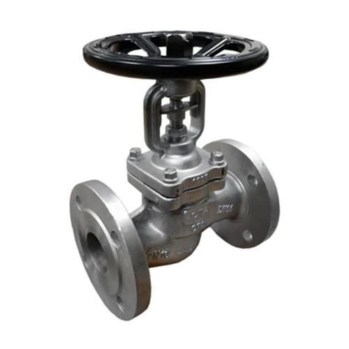 Клапан запорный сильфонный нержавеющий фланцевый 4,0 МПа KV35 Гранвент 125 мм в Тюмени