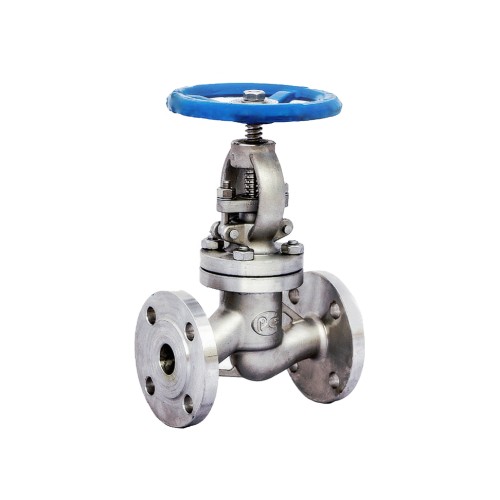 Клапан запорный нержавеющий фланцевый 1,6 МПа 15нж65нж Китай 80х195 мм в Тюмени