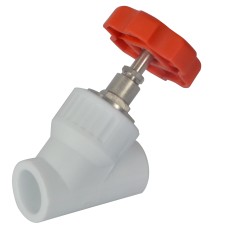 Клапан запорный PP-R с внутренней пайкой 2,5 МПа VALFEX 20 мм ГОСТ 32415-2013