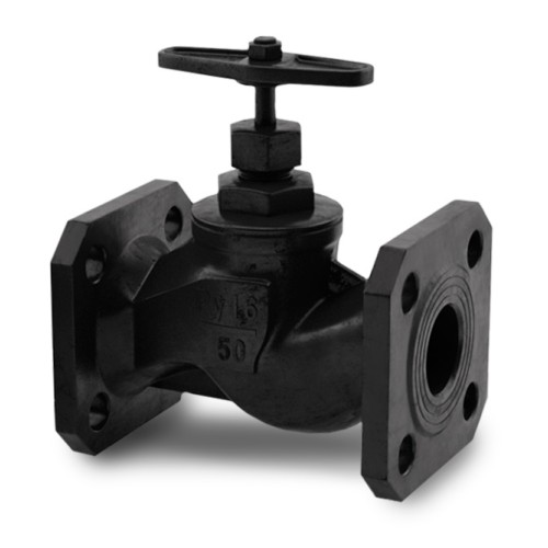 Клапан запорный чугунный фланцевый 1,6 МПа 15кч19п Китай 50х200 мм в Тюмени