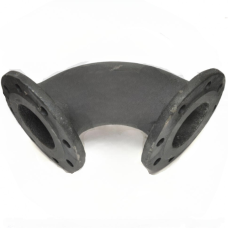 Колено фланцевое УФ Ду-100 (L=200) ВЧШГ с ЦПП цинк+AL ГОСТ ISO 2531-2012