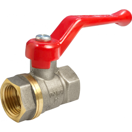 Кран запорный латунный стандартнопроходной с ручкой-рычагом ВР (ВН) Ру 16 ПРАКТИК 120 ГАЛЛОП 15 мм 1/2" в Тюмени