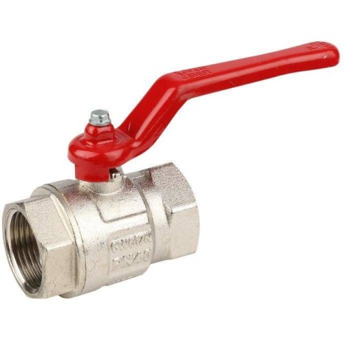 Кран запорный латунный полнопроходной с ручкой-рычагом ВР (ВН) Ру 40 BV.511 MVI 15 мм 1/2" в Тюмени