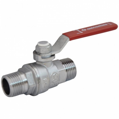 Кран запорный латунный полнопроходной с ручкой-рычагом НР Ру 20 Ideal 099 Itap 15 мм 1/2" в Тюмени