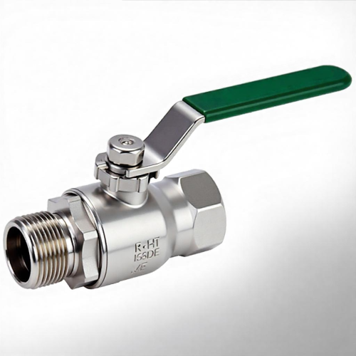 Кран запорный латунный стандартнопроходной с ручкой-рычагом ВР-НР Ру 42 R254WL Giacomini 15 мм 1/2" в Тюмени