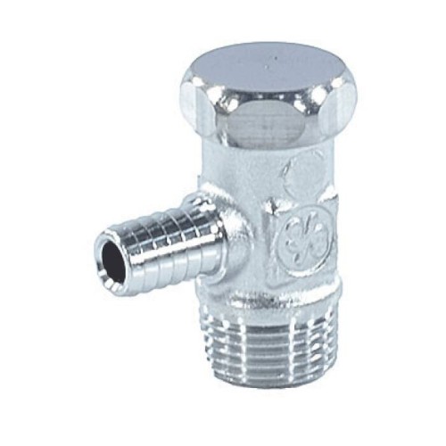 Кран шаровый латунный сливной стандартнопроходной НР-штуцер Ру 10 R65D Giacomini 8х80 мм 1/4" в Тюмени