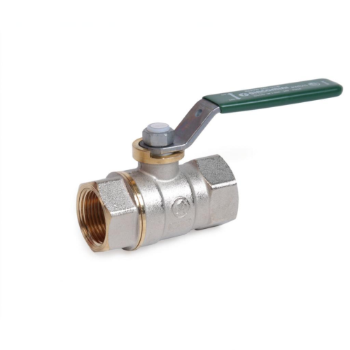 Кран запорный латунный полнопроходной с ручкой-рычагом ВР (ВН) Ру 42 R950W Giacomini 20 мм 3/4" в Тюмени