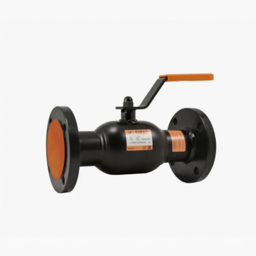 Кран запорный стальной фланцевый стандартнопроходной Ст20 КШТ.10. АДЛ 150х380 мм