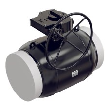 Кран запорный стальной под приварку с редуктором стандартнопроходной Ст20 КШ.П. ALSO 500х970 мм