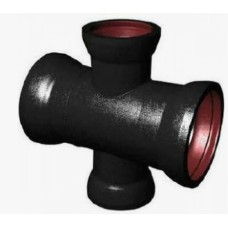 Крест раструбный КР ВЧШГ с ЦПП Ду 200-100