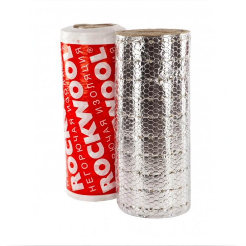 Рулон минеральная вата 110х1000-2 ROCKWOOL WIRED MAT 80 ALU в Тюмени