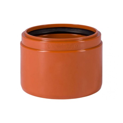 Переход НПВХ (ПВХ) Дн 315 коричневый безнапорный на раструб керамической трубы Ostendorf KGUSM в Тюмени