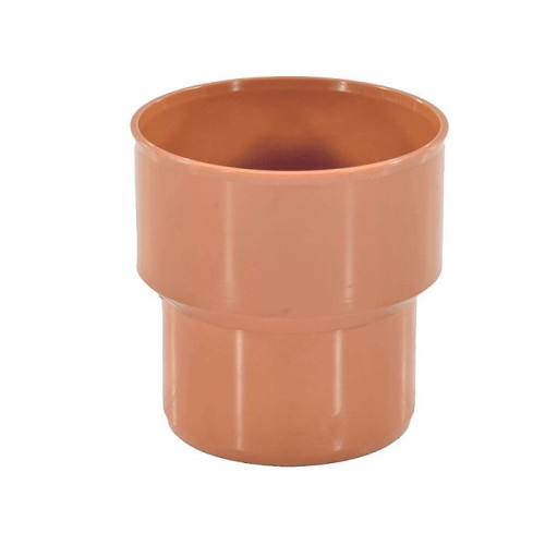 Переход НПВХ (ПВХ) на чугун Дн 110 коричневый безнапорный б/манжеты Ostendorf KGUG в Тюмени