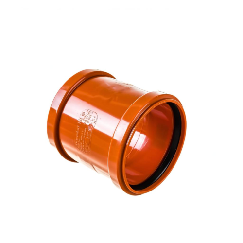 Муфта НПВХ (ПВХ) ремонтная Дн 500 коричневая безнапорная в/к Ostendorf KGU в Тюмени